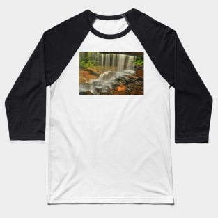 Behind The Curtain .. Lower Somersby Falls Baseball T-Shirt